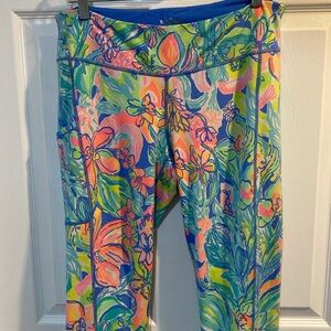 Lilly pulitzer surf gypsea leggings xl